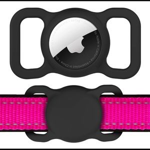 ANIMAL LOVERS!! Apple Airtag Dog Collar Holder for Pets, 4 pack (brand new)
